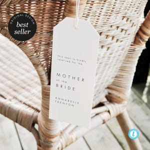 Minimalist Wedding Seating Tag Reserved Seating Template Modern Printable Chair tags editable chair tag template reserved Wedding tag 21