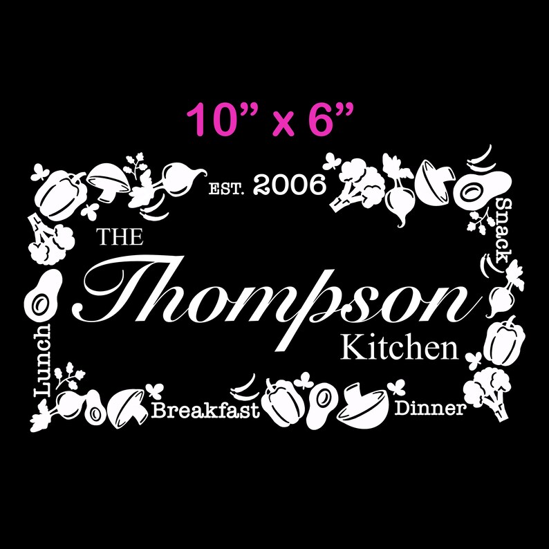 Microwave vinyl decal sticker Etsy