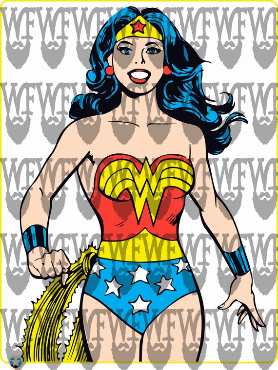 Download Wonder Woman Svg Eps Ai For Vinyl Cutters Etsy