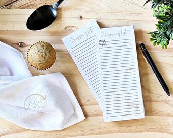 Notepad | Shopping List | Magnetic | Grocery List
