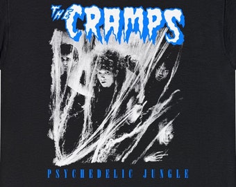 THE CRAMPS Shirt Lux Shirt Punk Rock Psychobilly Punkabilly 80s