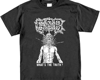 Vintage 90s Brutal Truth “ Extreme Condition 1992 Grindcore Music