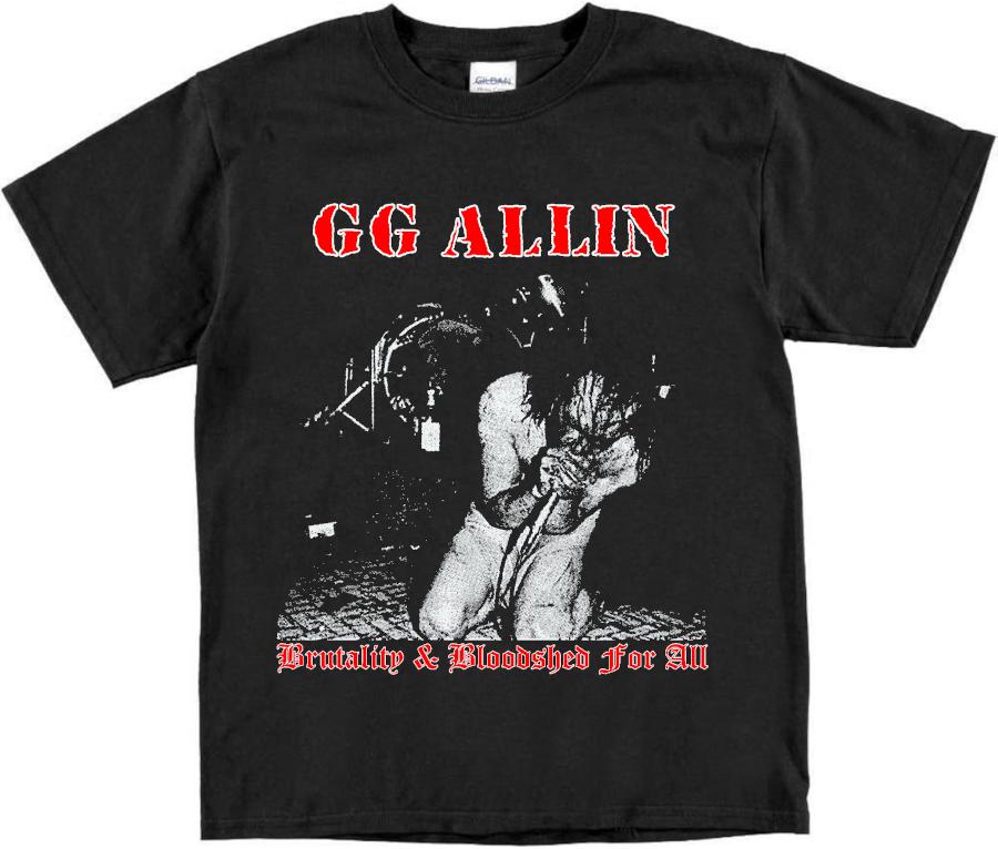 GG ALLIN HARDCORE METAL PUNK ROCK T-SHIRT unisex S-3XL | eBay