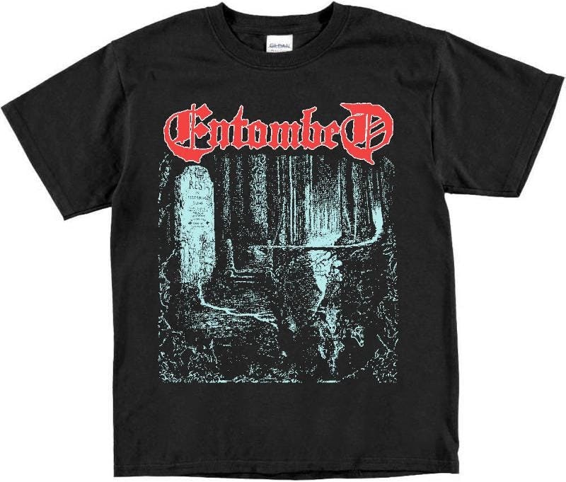 Entombed shirt - Etsy 日本