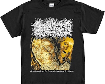 Pathologist Tee Carcass Rottrevore Death Metal Morgue Carnage Meat