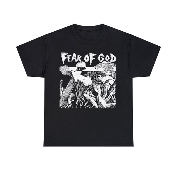 Fear of God Shirt Noisecore Grindcore Seven Minutes Sore Throat
