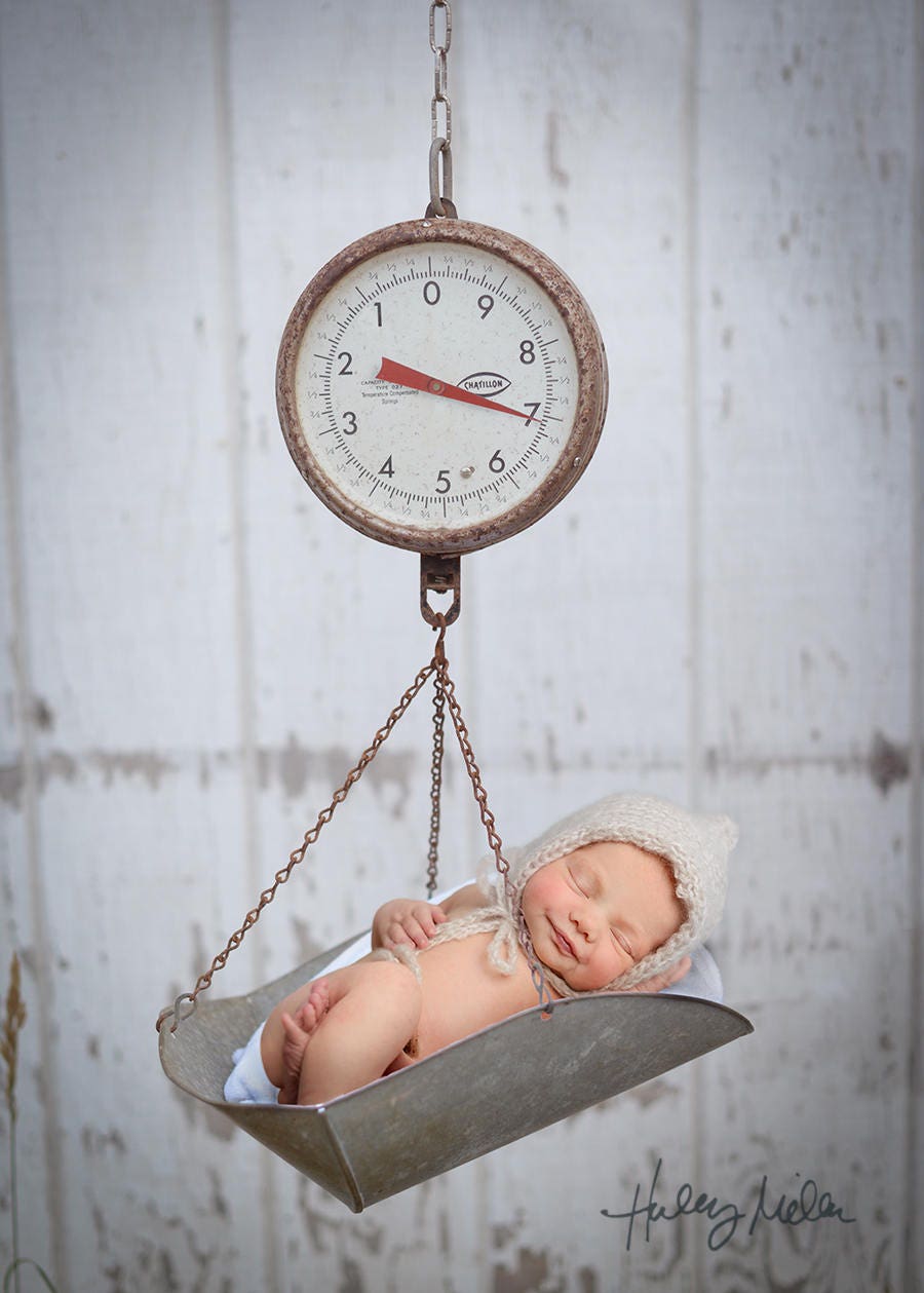 Vintage Baby Scale - Etsy