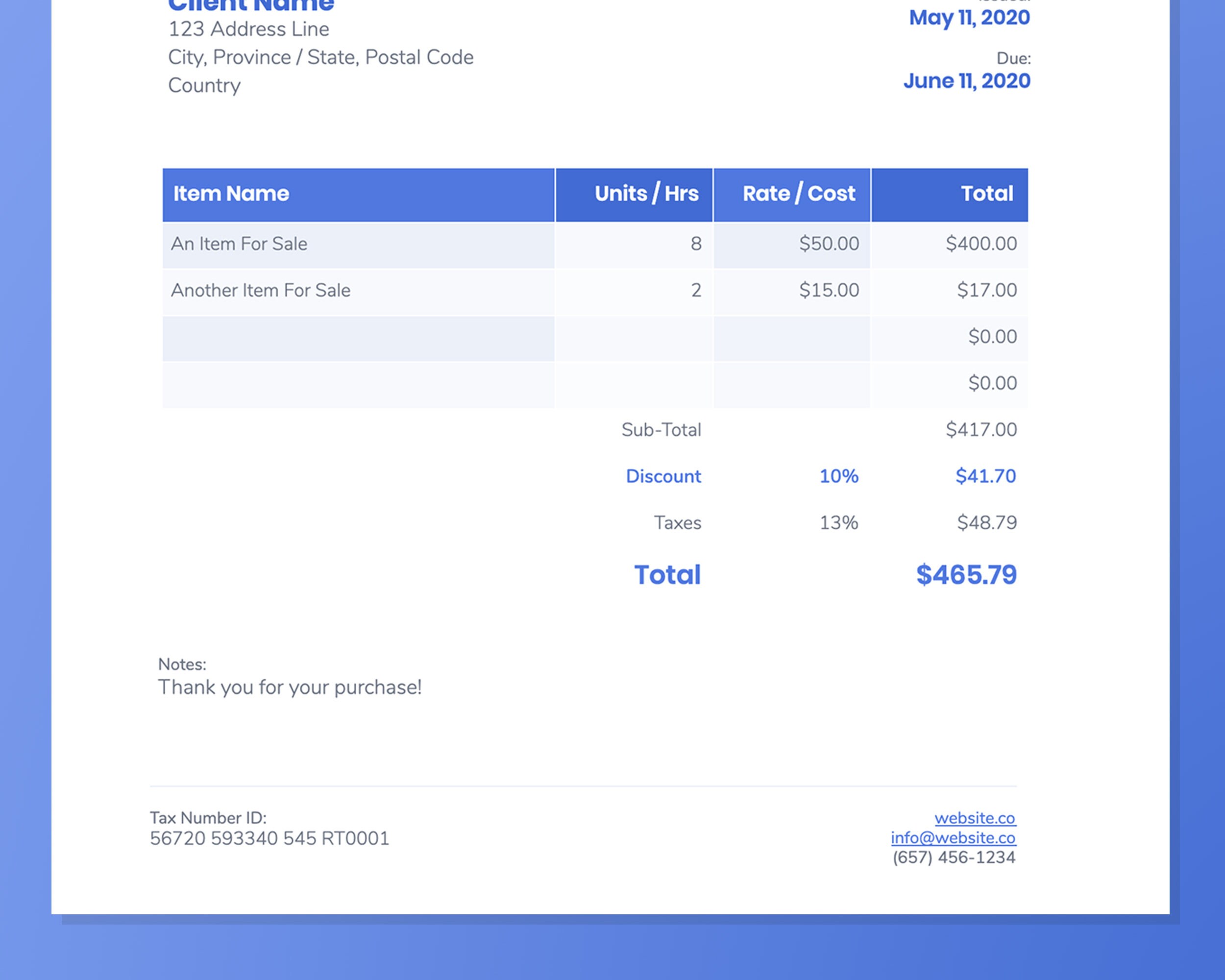 editable invoice template for google docs with google sheets etsy