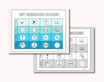 Kommunikationsboard Logopädie