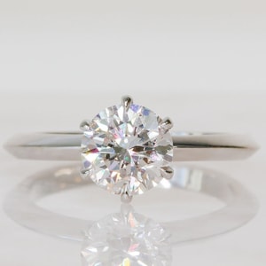1.5 Carat Diamond Engagement Ring, Solitaire Ring 1.5 Carat, Solitaire Diamond Ring, Solitaire Engagement Ring, Engagement Ring VS