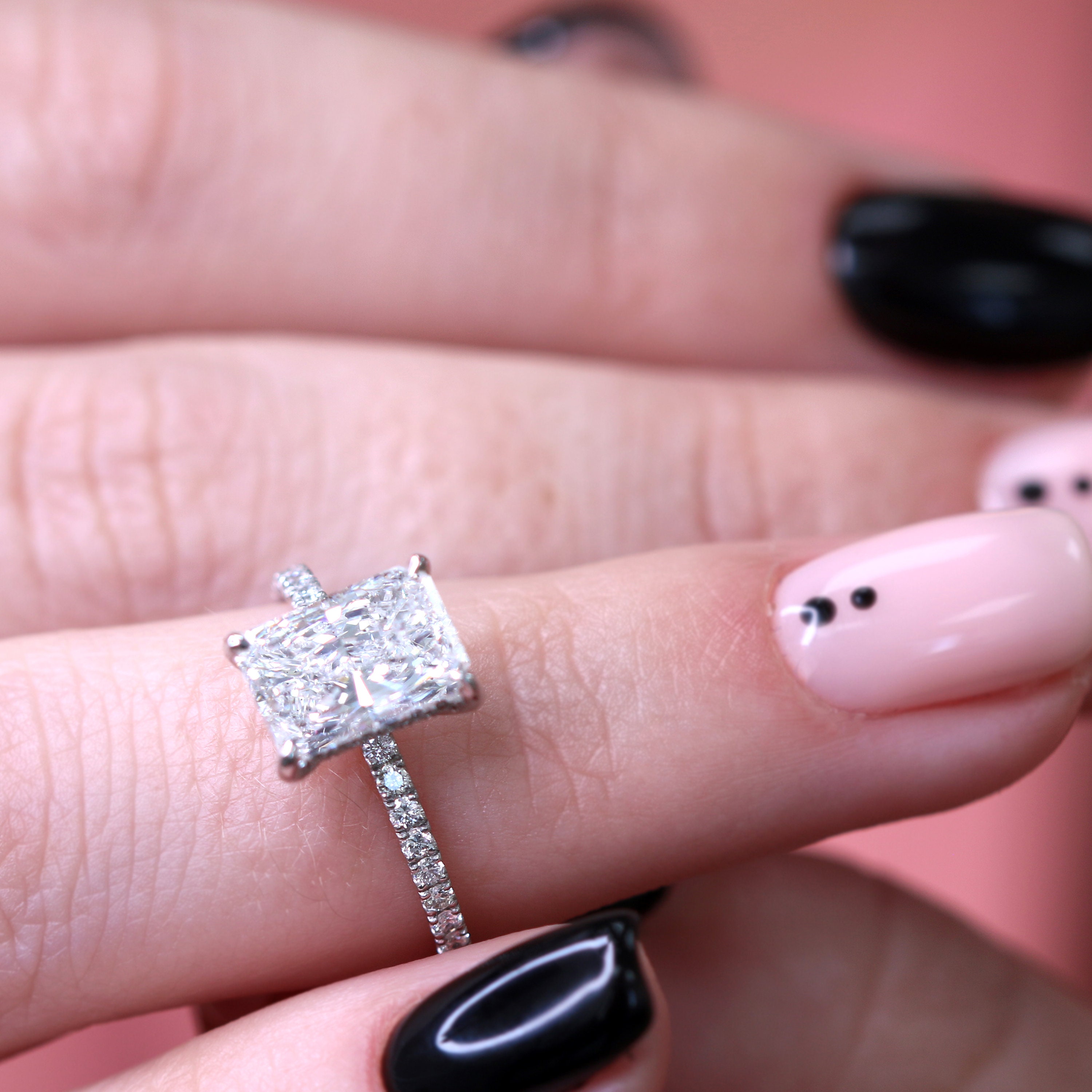 Radiant cut shop diamond 2 carat