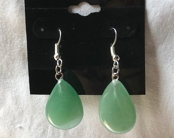 Jade Teardrop Earrings
