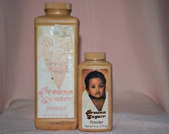 Brownn Sugarr Babypuder. Seltener Erwerb. Zweier-Set.