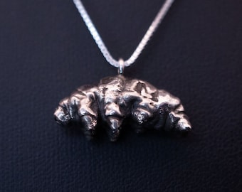 The Eternal Voyager | 3D Tardigrade Necklace: Sterling Silver | microbiology jewelry