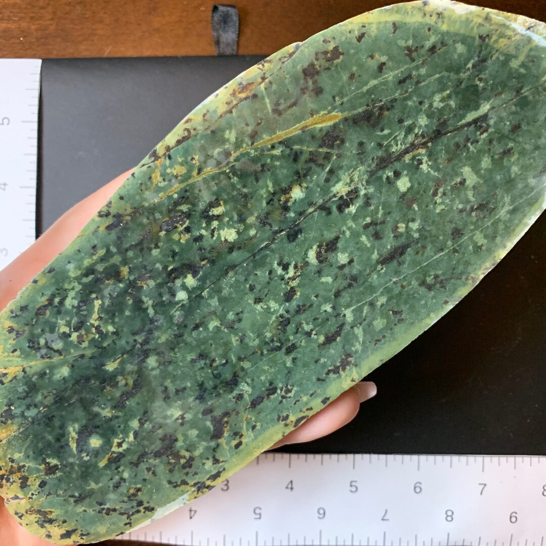 Applegate Jade 11.4 Oz Slab for Cabbing Lapidary Rough Etsy