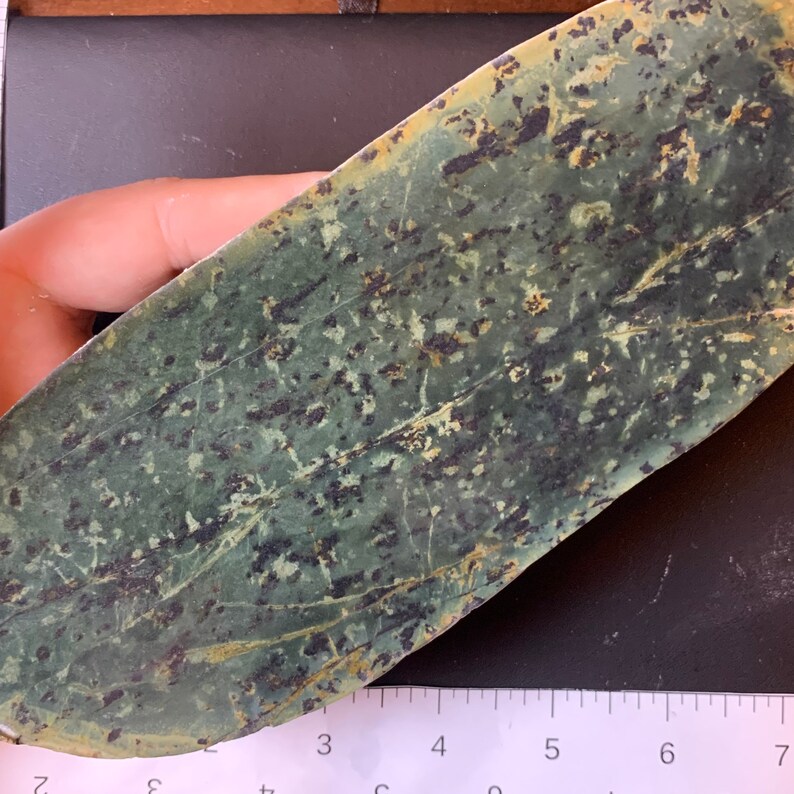 Applegate Jade 6.8 Oz Slab for Cabbing Lapidary Rough Etsy
