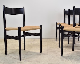 Contemporary Carl Hansen and Sons, Hans J. Wegner CH36 Chairs – Set of 4