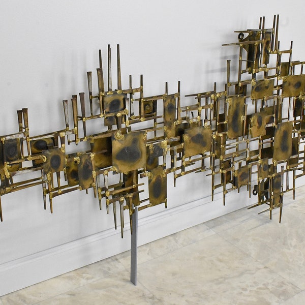 Mid Century Wall Sculpture Etsy