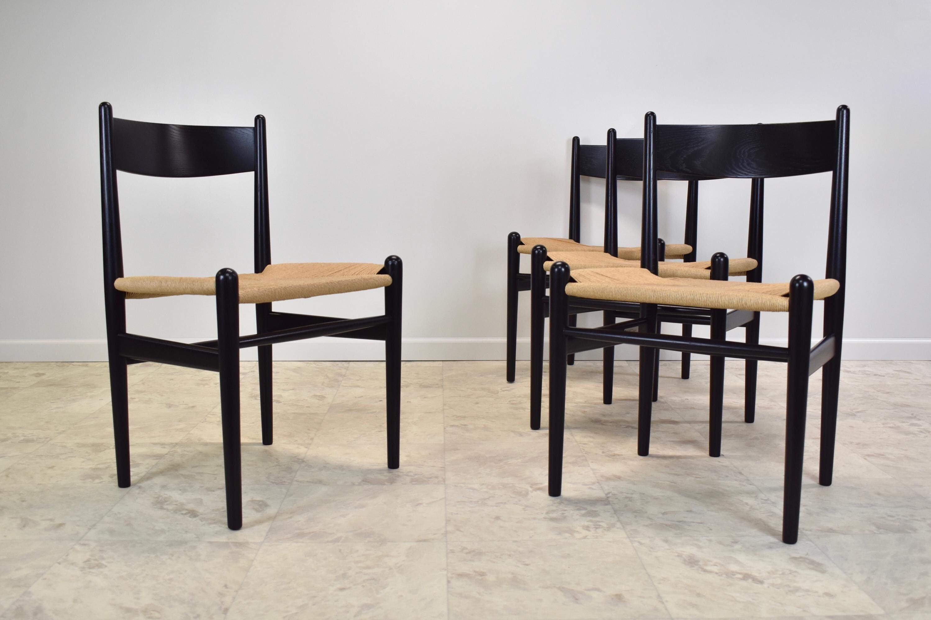 Contemporary Carl Hansen and Sons, Hans J. Wegner CH36 Chairs 