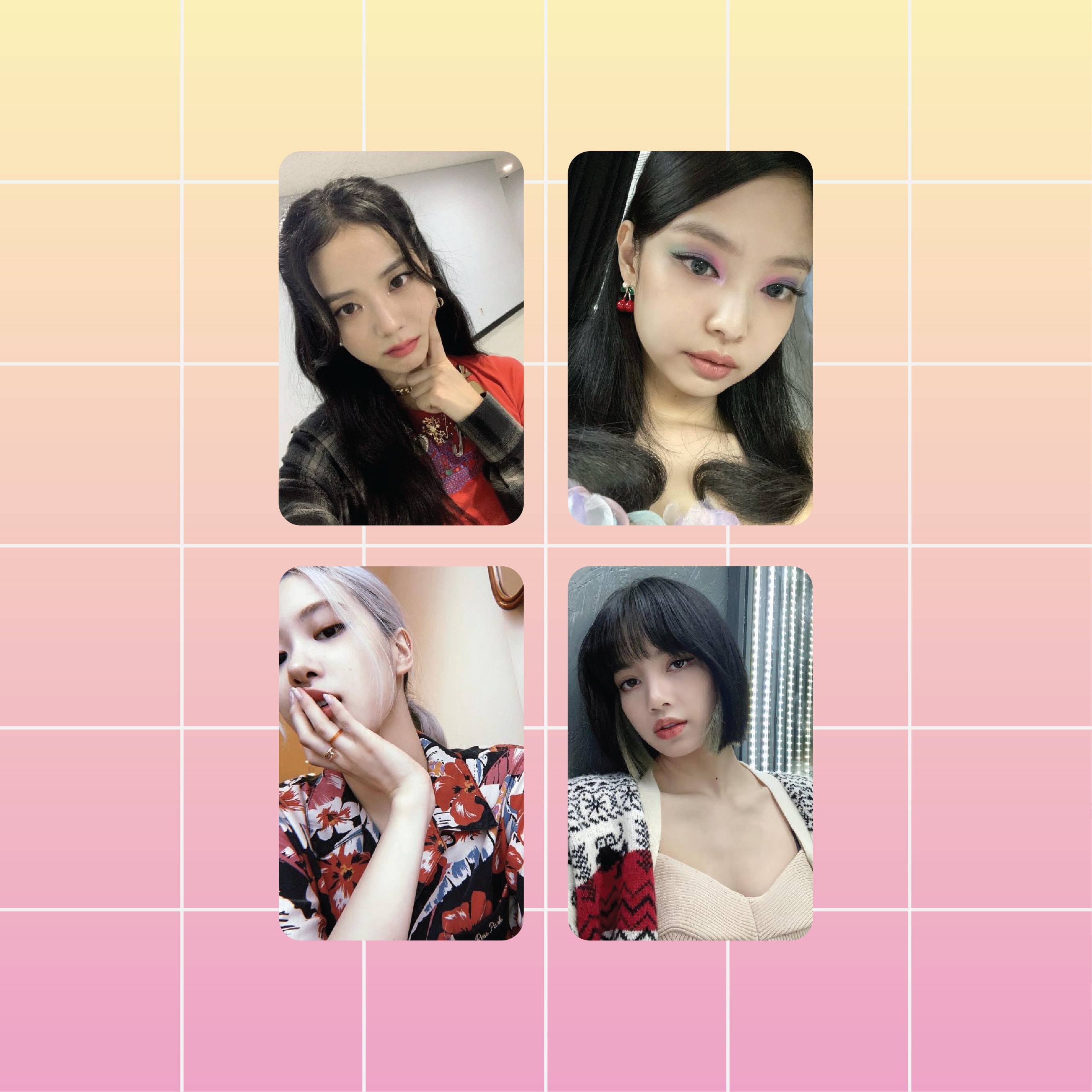 9 BLACKPINK Photocards 