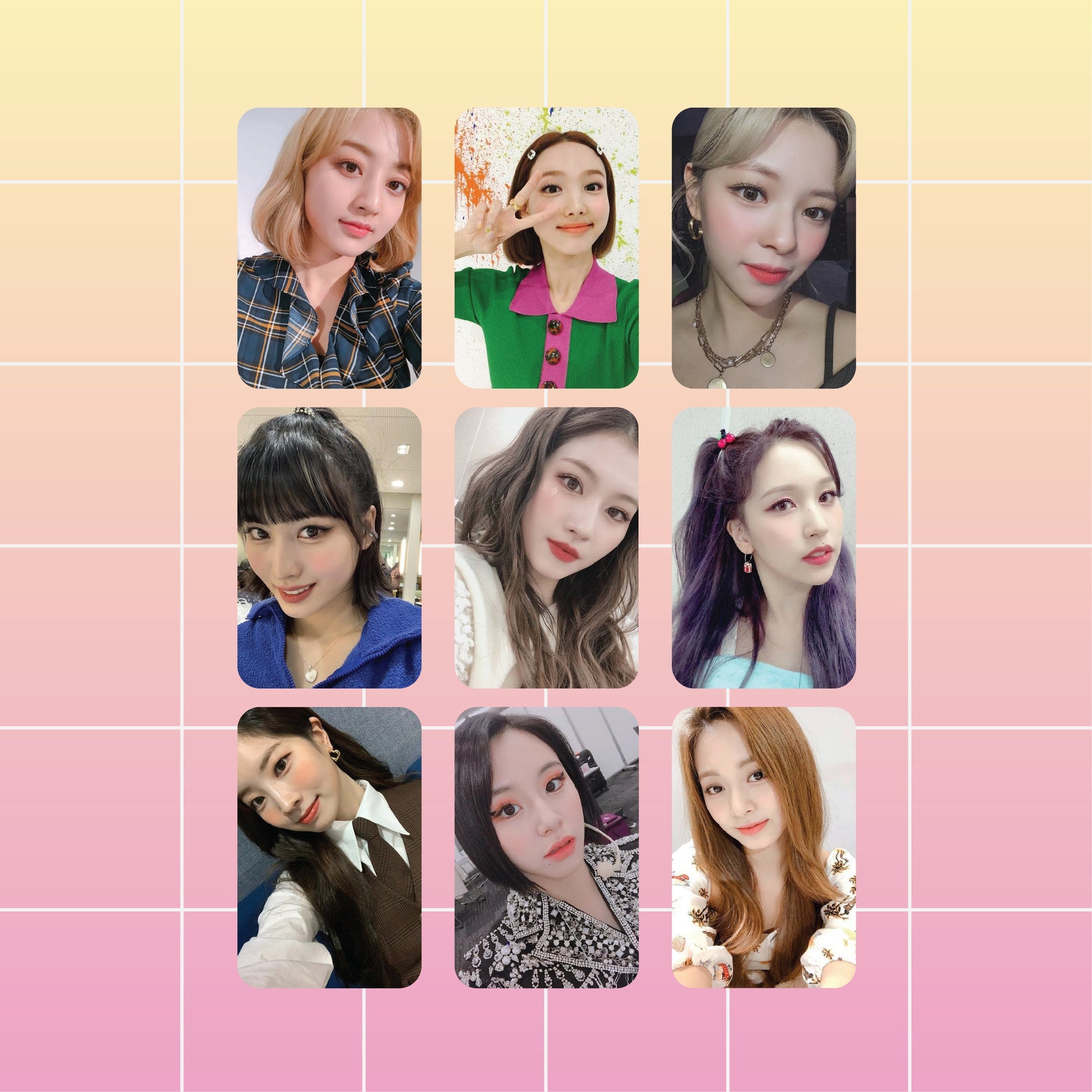Twice Photocard Template Twice Photocard Template