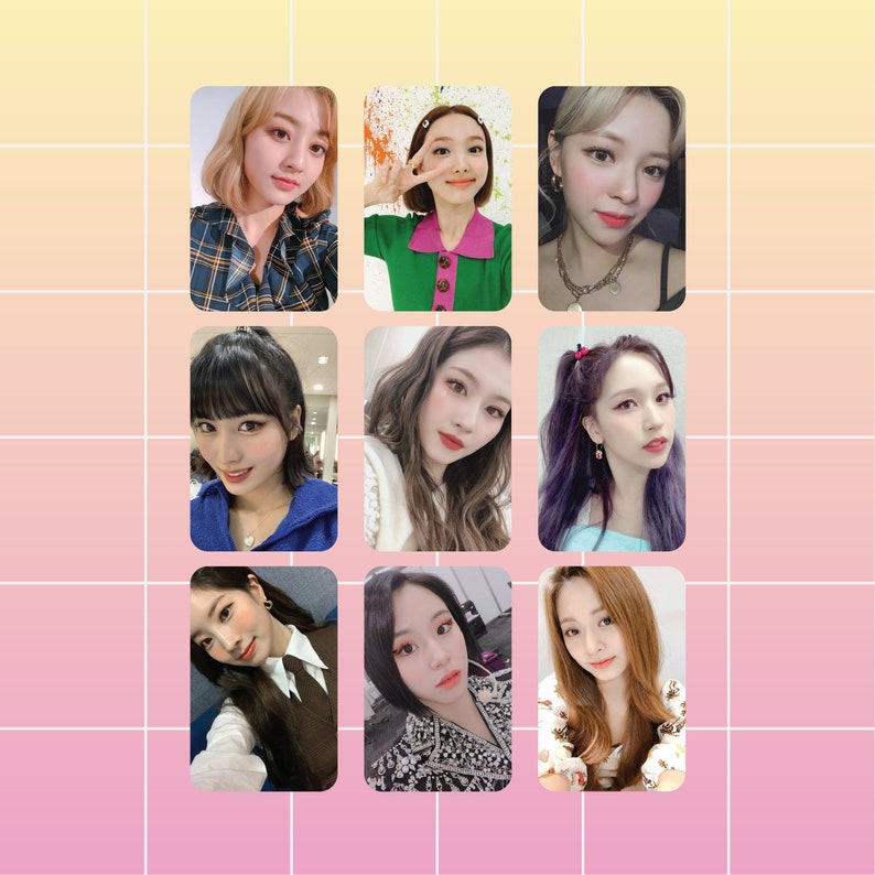 9 TWICE Photocards image 1