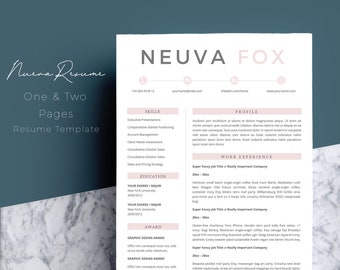 professional resume template 4 pages cv template nurse etsy modern resume template for teachers google docs