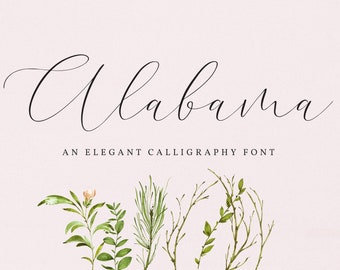 Digital font, Font download, Calligraphy font, Script Font, Handwritten font, Wedding font, Brush font, Modern font,Instant download