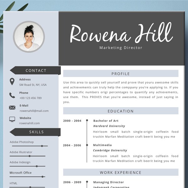 Cover Letter Business Card Resume - Il 600x600.5099266948 Nnid 