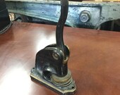 Vintage Cast Iron Embossing Seal Stamp Press