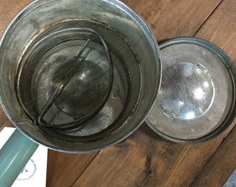 Vintage Tin Four Sifter