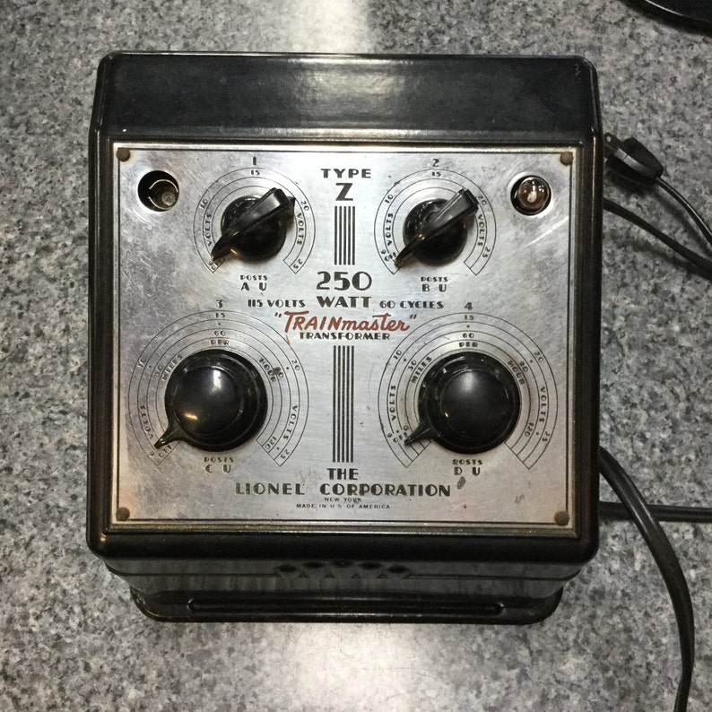 lionel type z transformer