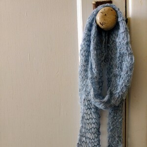 Blue-as-a-cloud Scarf