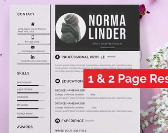 resume template professional resume template instant download resume template with cover letter 1 - Professional Resume Templates Word resume template professional resume template instant download resume template with cover letter 1 - Professional Resume Templates Word