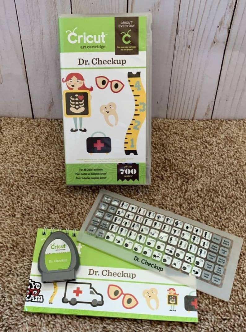 Cricut Cartridge Dr. Checkup Etsy
