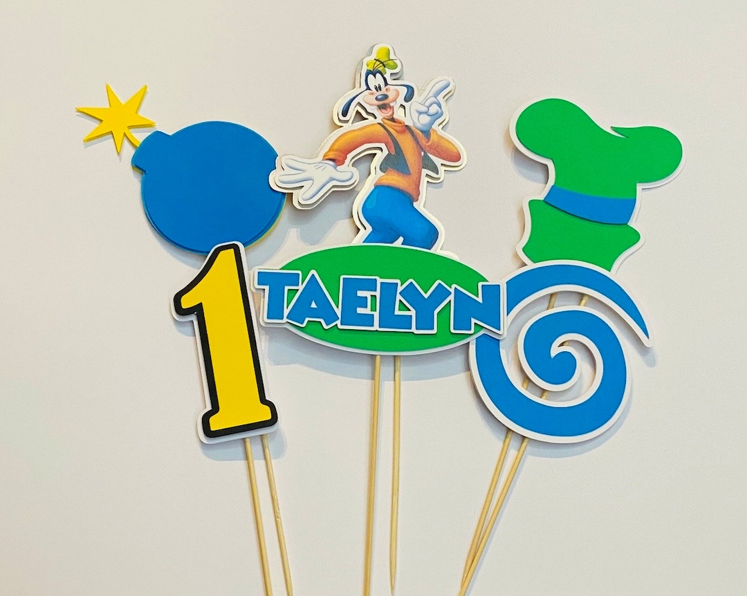 Goofy Centerpiece, Goofy Theme Party Decoration - Etsy