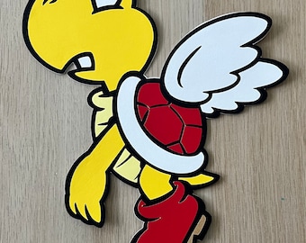 Koopa Mario Cutout, 12 Inch, Mario Party Decoration