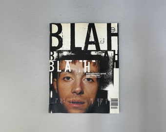 blah blah blah magazine  #1 Damon Albran blur Madonna Ash Beastie Boys Beck Foo Fighters Daft Punk Bis Vintage 90s MTV music mag