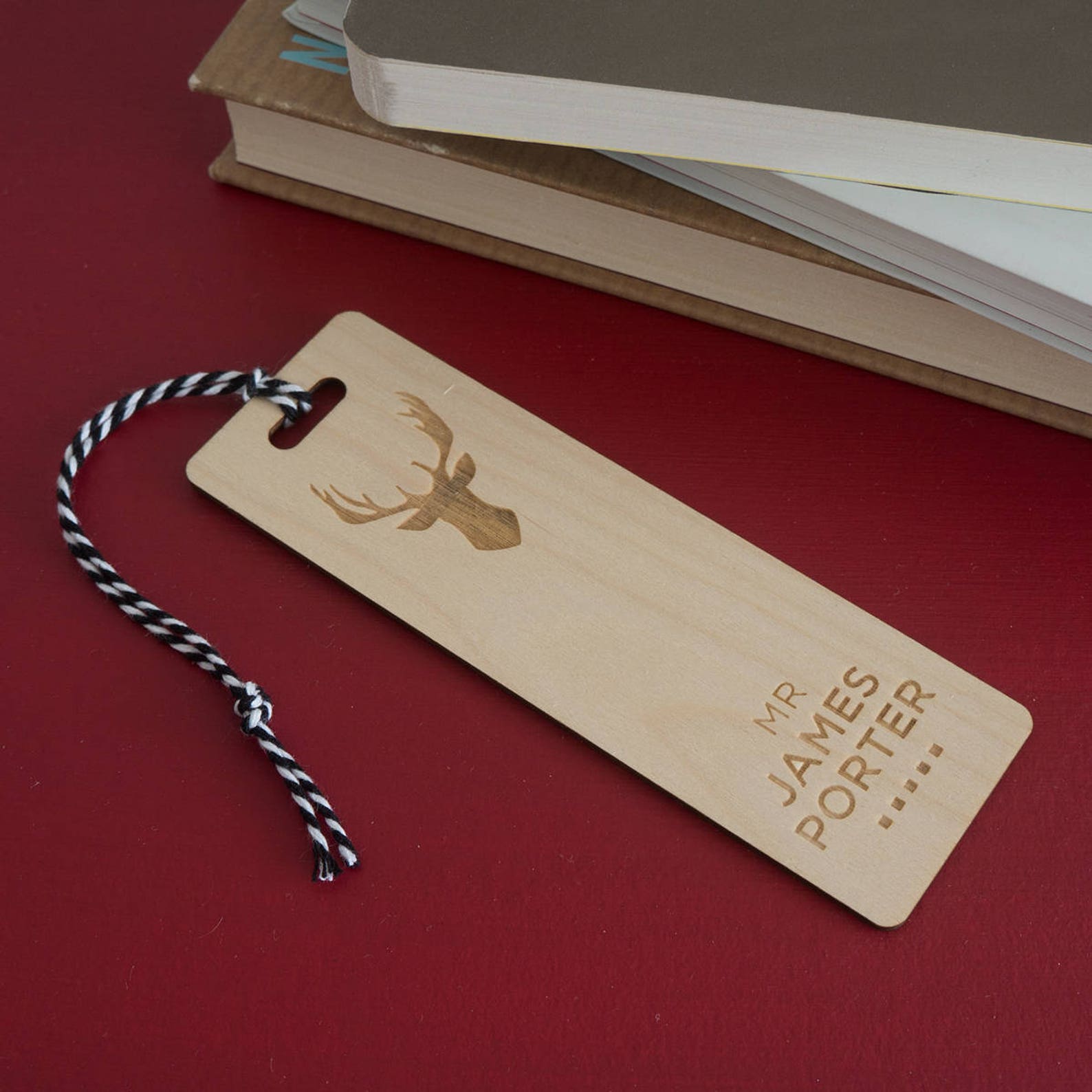 Personalised Bookmark. Laser Engraved Wooden Bookmark With Etsy UK