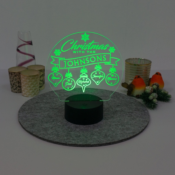 Weihnachtliche Lampe mit 15 LED´s Deko Weihnachten Schilder Weihnachtliche Lampe mit 15 LED´s Deko Weihnachten Schilder