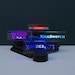 Personalised light up gaming name sign. Custom made gamer tag multi colour LED  Video games E Sports gift. Bedroom gaming room decor L175 