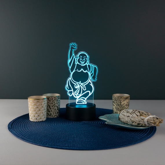 SLIDE Design：Buddha ランプ - 白い