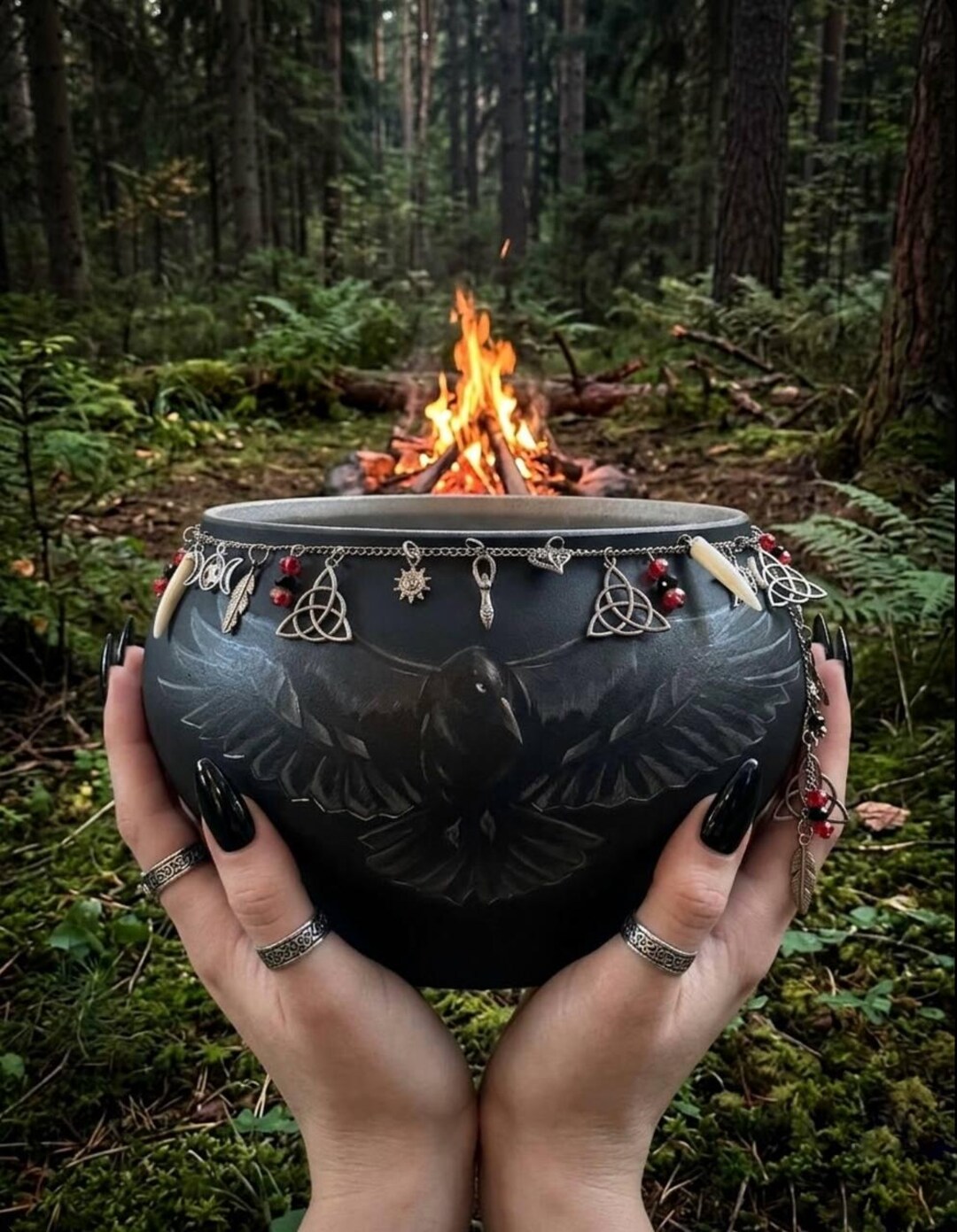 Cauldron. Witch's Cauldron. Magical Cauldron. Ritual Cauldron. - Etsy