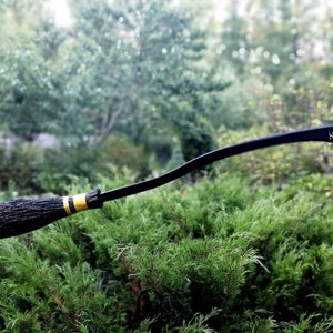 Cosplay besom, Black Wizard broom, adult size