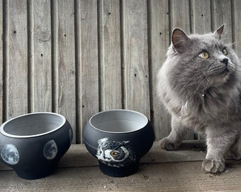 Caldero de bruja de aluminio antiguo, decoración gótica, rituales paganos