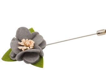 Helen Grey Trillium Lapel Pin