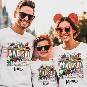 Universal Studios Family Shirts, Universal Studios Shirt, Custom Universal Studios 2025 Shirt, Universal Studios Trip Shirts, Universal Tee