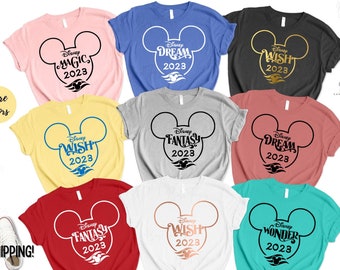 Disney Cruise Shirts, Disney Wish Cruise Shirt, Mickey Cruise Shirt, Disney Family Shirt, Disney Cruise line Shirt, Disney Fantasy Shirt