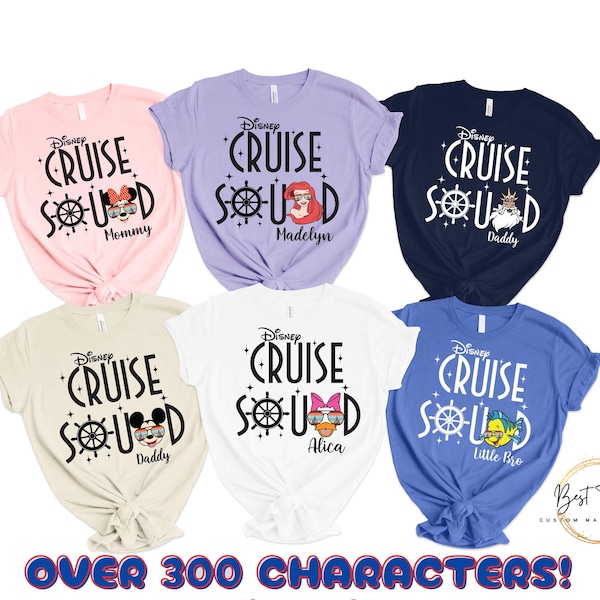 Disney Cruise Shirts, Disney Cruise Family Shirts, Matching Disney Cruise Family Shirts, Disney Family Shirts, Disney Cruise Squad Shirts