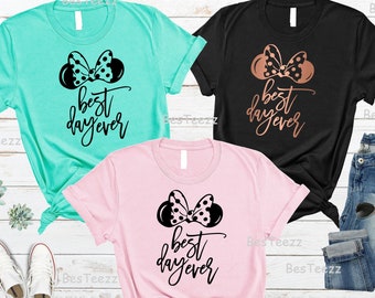 Disney Shirts For Women, Best Day Ever Disney Shirt, Disney Shirts, Disney Family Shirts, Disney World Shirts, Girls Trip Disney Shirts